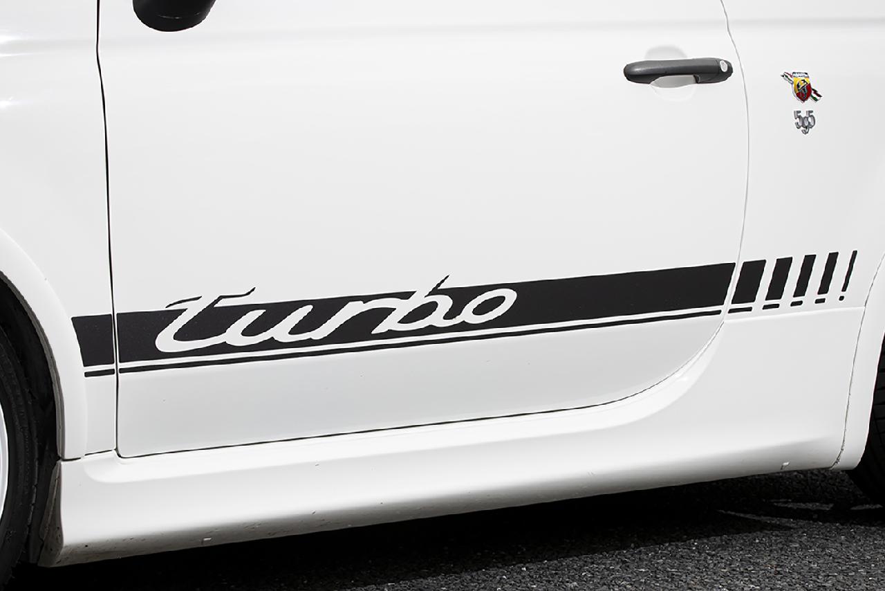 サイドデカールKIT "turbo" for 595