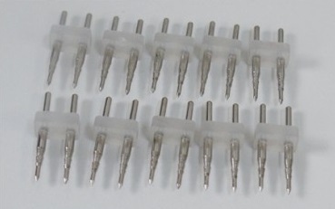 13mm　丸型ネオンロープライト用針（10個）　13NEONPIN