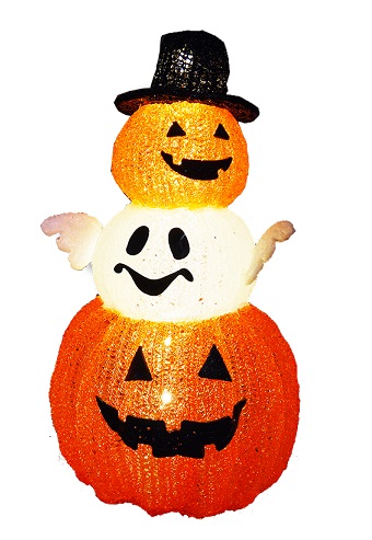 3Dハロウィン　かぼちゃ（3段）　GLPUMPKIN004　ハロウィンモチーフ