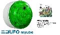 日恵製作所　VK10M-B04JG-GJ　緑　ニコUFO　myubo　電池式　人感センサー付　害獣対策関係