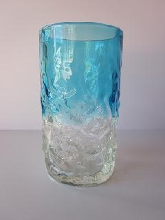 琉球グラス「でこぼこファッショングラス」水色