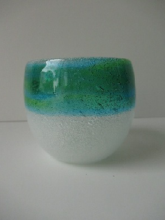 新商品!!琉球グラス「泡たるグラス」泡×緑水