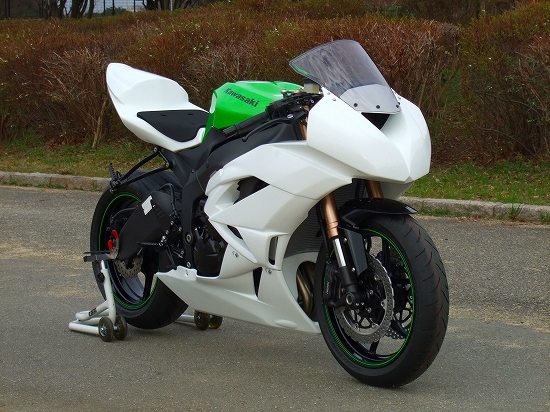 ０９～ ＺＸ－６Ｒ フルカウル<UPPER AND LOWER FAIRING> | レース用 ...