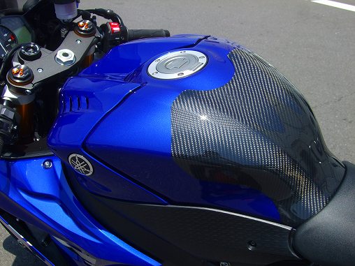 STRAUSS カーボンタンクプロテクター YZF-R6 17-19