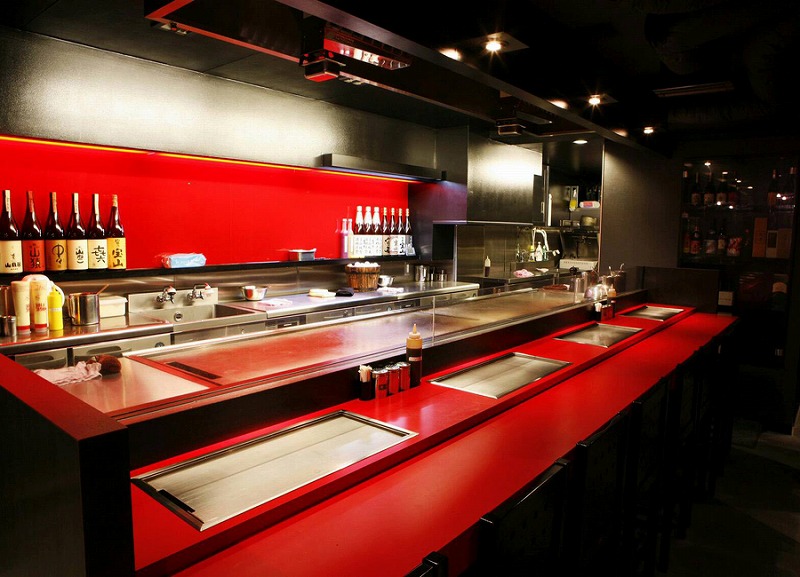 お好み焼き くる店舗内