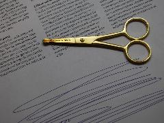 MERCHANT & MILLS / Short Blade Gold Scissors