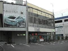 埼玉県所沢市自動車販売業壁面看板