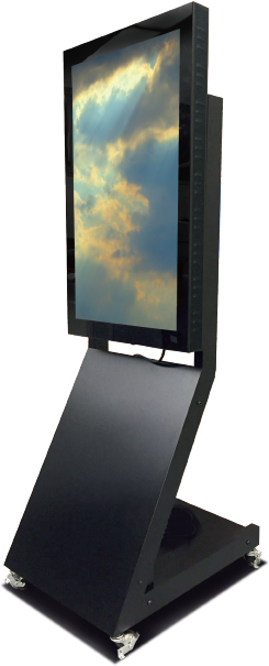 Sky Sod32s 屋外32型スタンドタイプ Led看板 電光掲示板 デジタルサイネージの事なら 大阪 デジルック