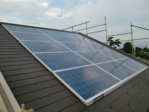 太陽光発電　新規設置工事