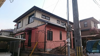 三田市　S様邸　外壁塗装　完工