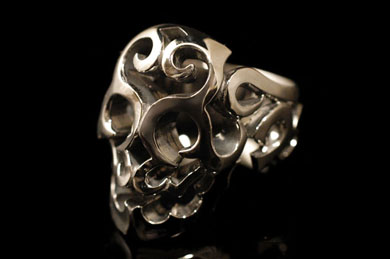 GARDEL gdr037 SURVIVE SKULL ring