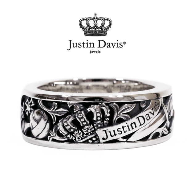 柔らかい Justin Davis - きゅきゅ様専用JUSTIN DAVIS SRJ552-1リング 20号 リング(指輪