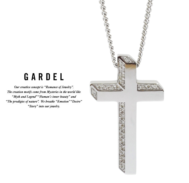 GARDEL gdp094 LUCE CROSS NECKLACE