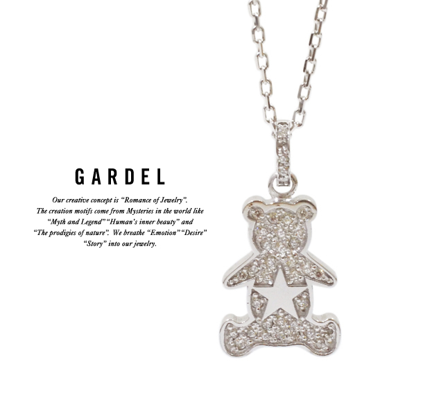 GARDEL gdp096 MILY BEAR NECKLACE
