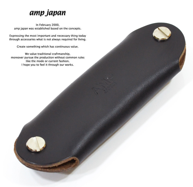 amp japan 14an-812 chromexcel key case