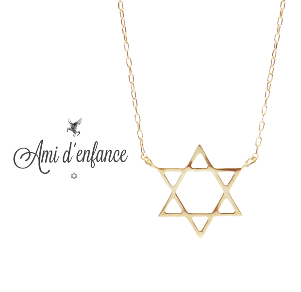 Ami d'enfance AA1001-140009 "Cius star" Necklace