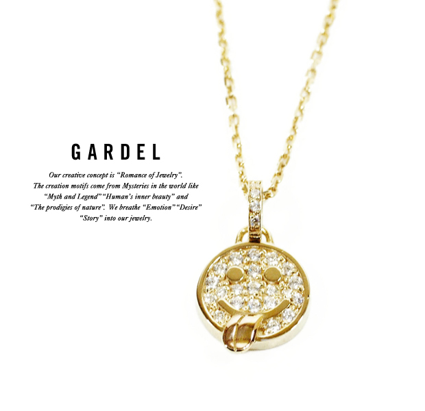 GARDEL gdp084 K18G KAKIA NECKLACE