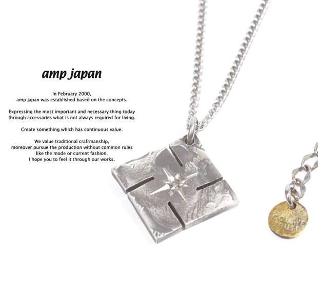 amp japan 13aa-106 swastika native american coin necklace -diamond-