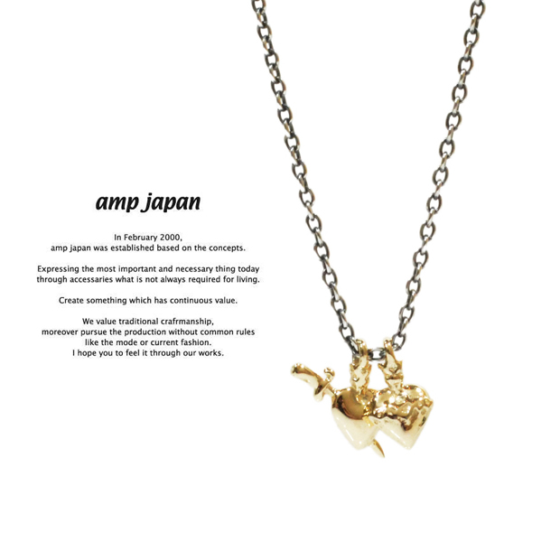 amp japan  11ah-813 heart necklace