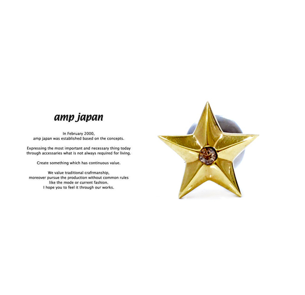 amp japan 8ah-174g Star pierced 