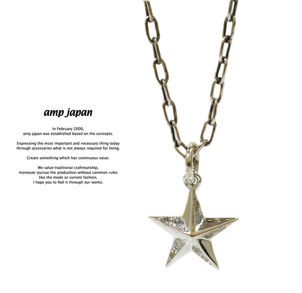 amp japan 15AD-105 Diamond Star Necklace