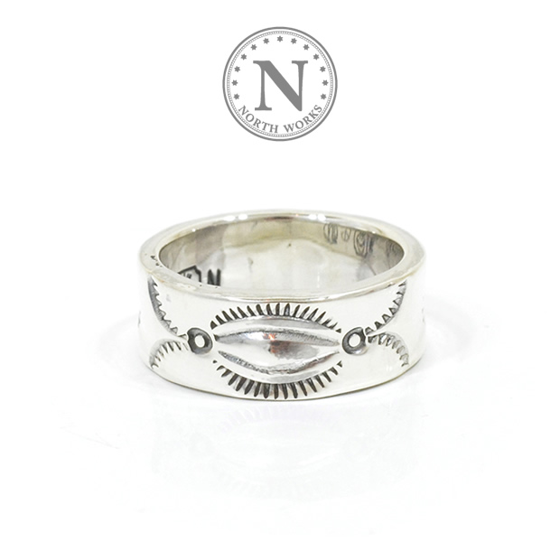 NORTH WORKS W-023 900Silver Stamp Ring