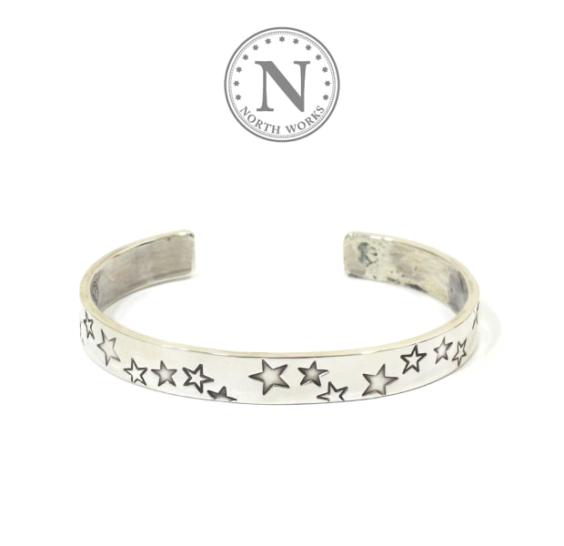 NORTH WORKS W-217 Star Stamped bangle