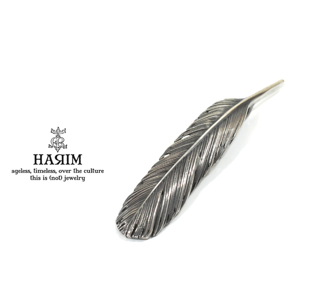 HARIM HRT005BK Feather Pendant /M LEFT