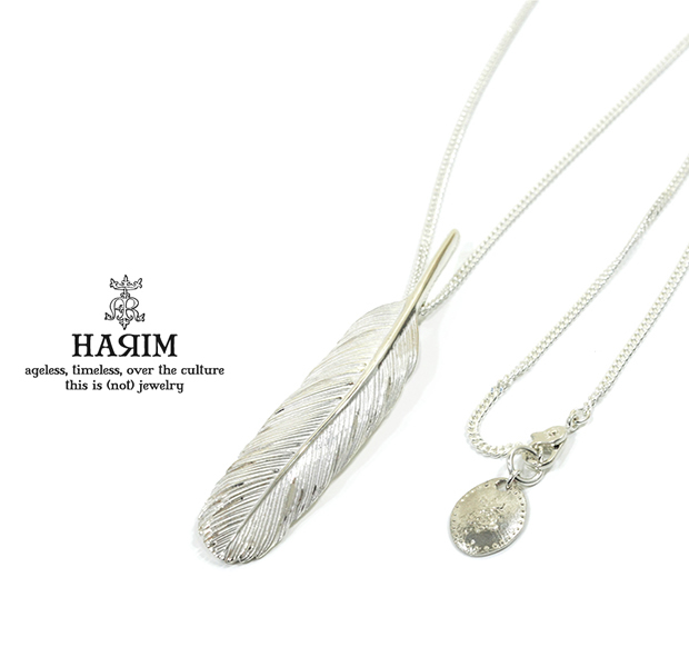 HARIM HRT006WH Feather Necklace /M yRIGHTz