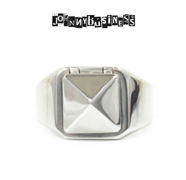 JOHNNY BUSINESS JR15S17S Pyramid Studs Ring
