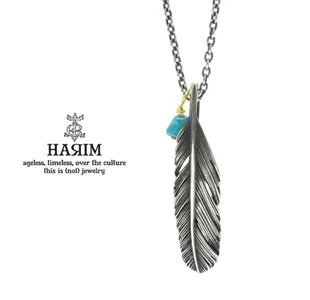 HARIM HRP121 OX Feather Necklace /S LEFT