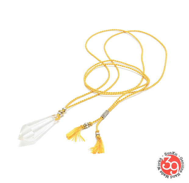 Sunku SK-220 CRYSTAL SILK ROPE NECKLACE