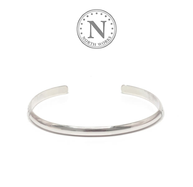 NORTH WORKS W-305 Stamped Bangle