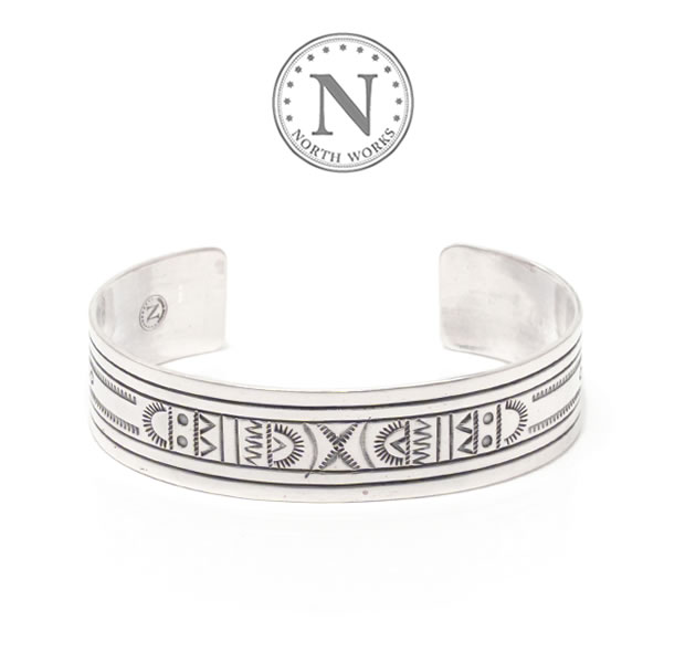 NORTH WORKS W-318 Stamped Bangle