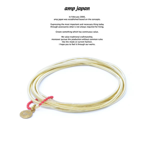 amp japan HYJK-420BRS 5 coil Bangles/BRS