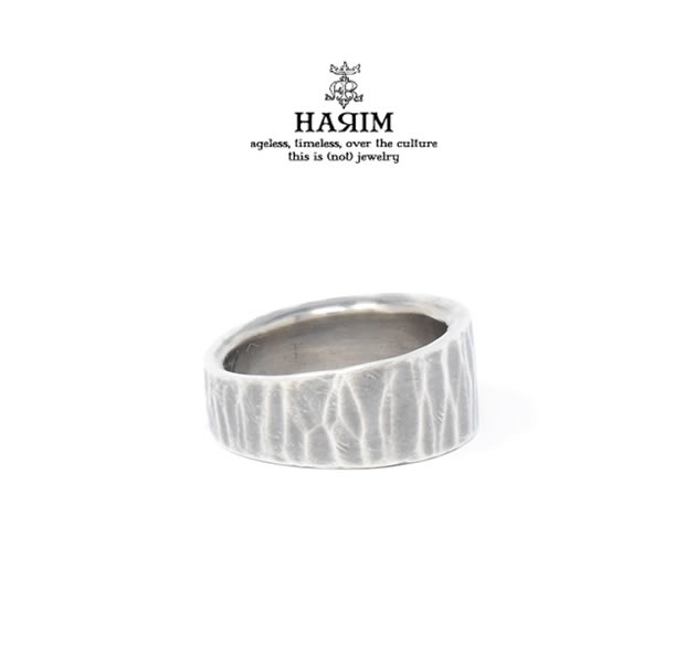 HARIM HRR042HM EDGE RING2 HAMMERED