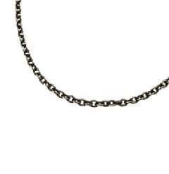 SILVER925 OX（燻し）CHAIN CL50 50cm
