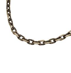 SILVER925 OX（燻し）CHAIN CL100/4C 40cm