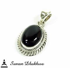 Suman Dhakhwa SD-P137ONX " Valhalla Collection " Twisted Onyx Pendant