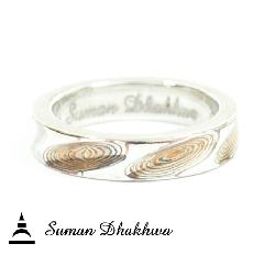 Suman Dhakhwa　SD-R74　Narrow Spiral Ring