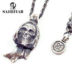 SAHRIVAR sn11s10a Holy Skull Necklace