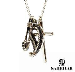 SAHRIVAR@sn38s13s Distorted Attitude Necklace