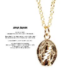 amp japan 13ah-291 greatful dead Gold Necklace