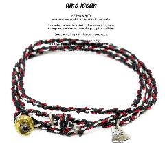 amp japan  12ah-300 yacht rope bracelet/Black