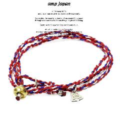 amp japan  12ah-300 yacht rope bracelet/Red