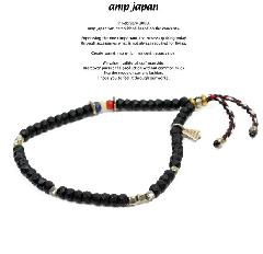 amp japan  12ah-310 matte onyx with yacht rope bracelet