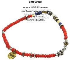 amp japan  13ahk-195 matte coral anklet