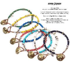 amp japan 14ahk-401 coconut beads Bracelet