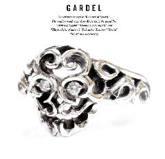 GARDEL gdr046 RUFEN SKULL RING Diamond