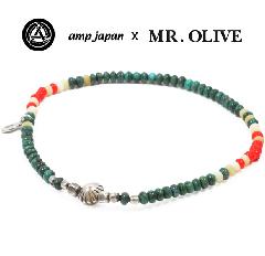 amp japan x Mr.Olive M-4133/TURxWH Anklet